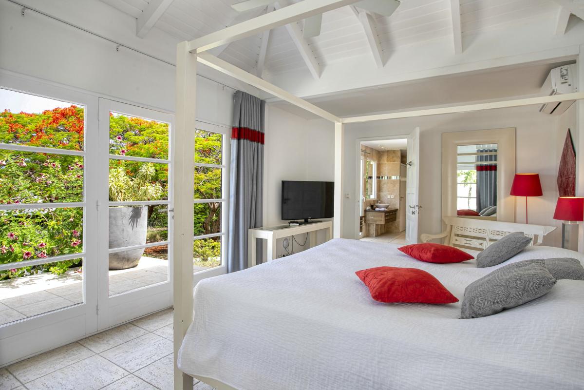 23.Location villa Encore aux Terrres Basses Saint Martin_Chambre 1